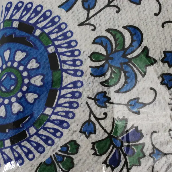 Blue Green White Paisley Wall Tapestry New Sealed