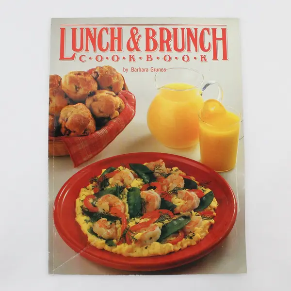 Vintage Lunch & Brunch Cookbook Barbara Grunes 1985 Paperback Good