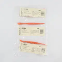 Lot of 3 1996 The Pampered Chef Citrus Peeler New Unused Stored in Plastic 6" 