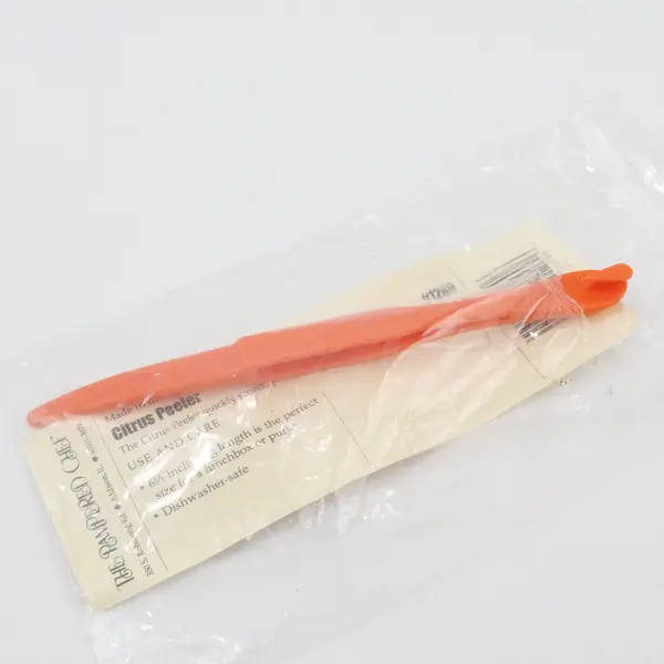 Lot of 3 1996 The Pampered Chef Citrus Peeler New Unused Stored in Plastic 6" 