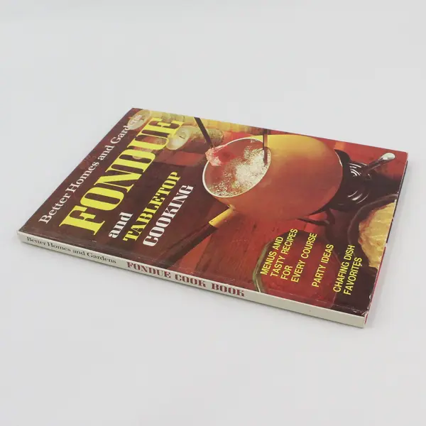 Vintage 1970 Better Homes and Gardens Fondue and Tabletop Cooking Hardcover