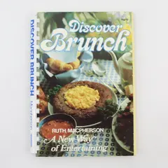 Vintage Discover Brunch A New Way of Entertaining Ruth Macpherson 1977 SB PB