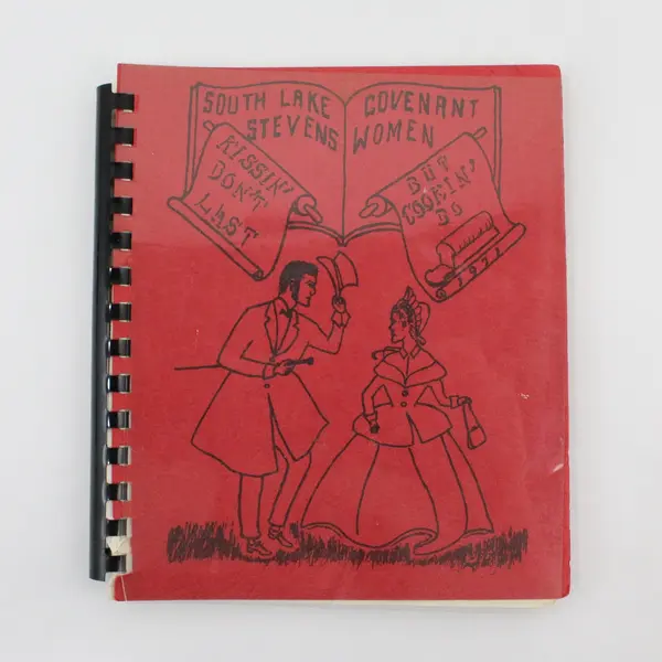 Vintage 1971 South Lake Stevens Covenant Women Cookbook Spiral-Bound Paperback