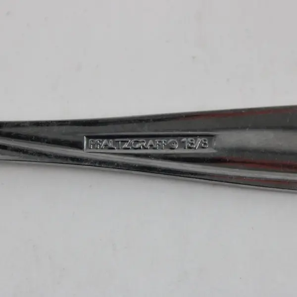 Lot of 2 Pfaltzgraff Satin Echo Stainless Steel Dinner Forks 8"