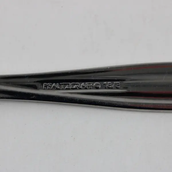 Lot of 3 Pfaltzgraff Satin Echo Stainless Steel Teaspoons 6"
