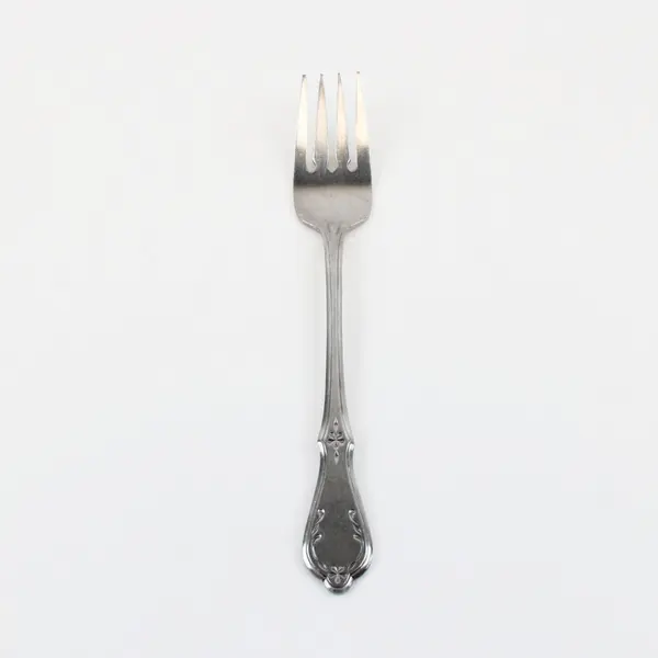 Oneida Silver (Northland) Evening Star Pattern Salad Fork 7" Good