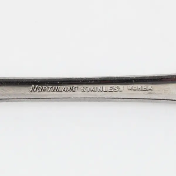 Oneida Silver (Northland) Evening Star Pattern Salad Fork 7" Good