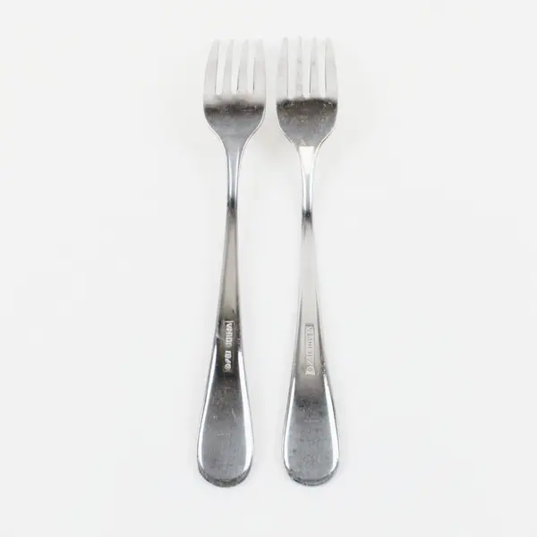 Lot of 2 Verdi Stainless VDF1 18/0 Stainless Dinner Forks 7.75" Rare HTF Pattern