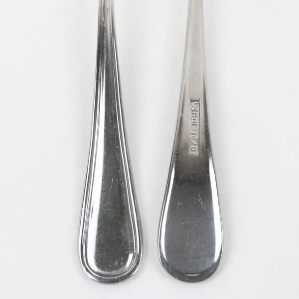 Lot of 2 Verdi Stainless VDF1 18/0 Stainless Dinner Forks 7.75" Rare HTF Pattern