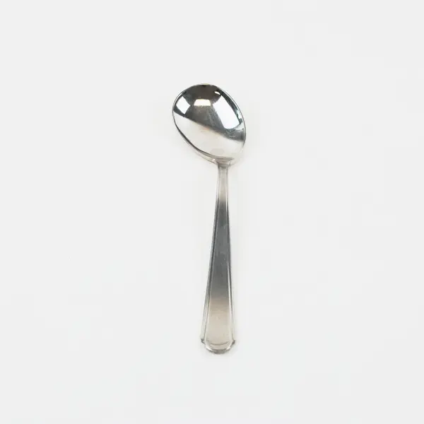 S Christian Flatware CHI3 Pattern Stainless Infant Feeding Teaspoon 5.5" Good
