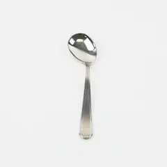 S Christian Flatware CHI3 Pattern Stainless Infant Feeding Teaspoon 5.5" Good