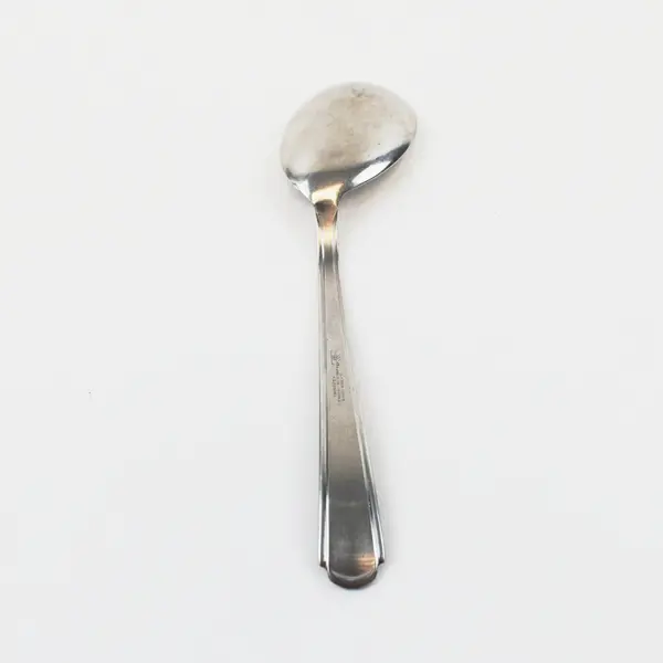 S Christian Flatware CHI3 Pattern Stainless Infant Feeding Teaspoon 5.5" Good