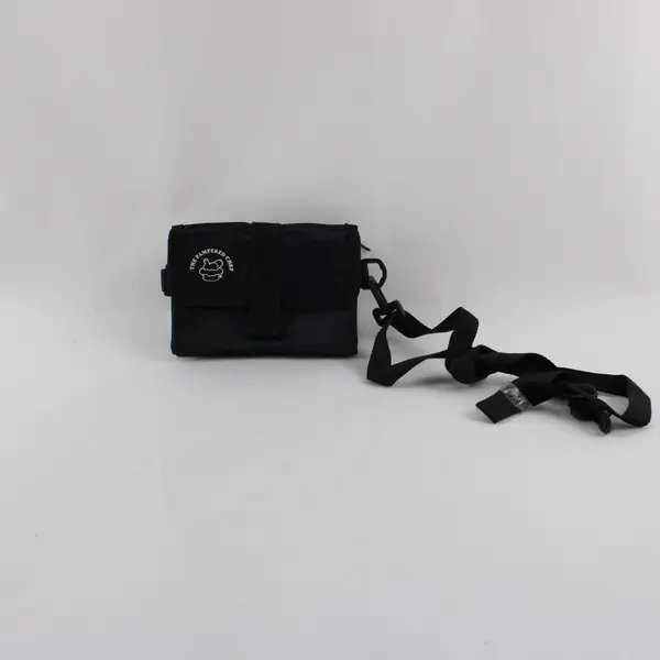 Pampered Chef Black Nylon Utility Organizer Pouch