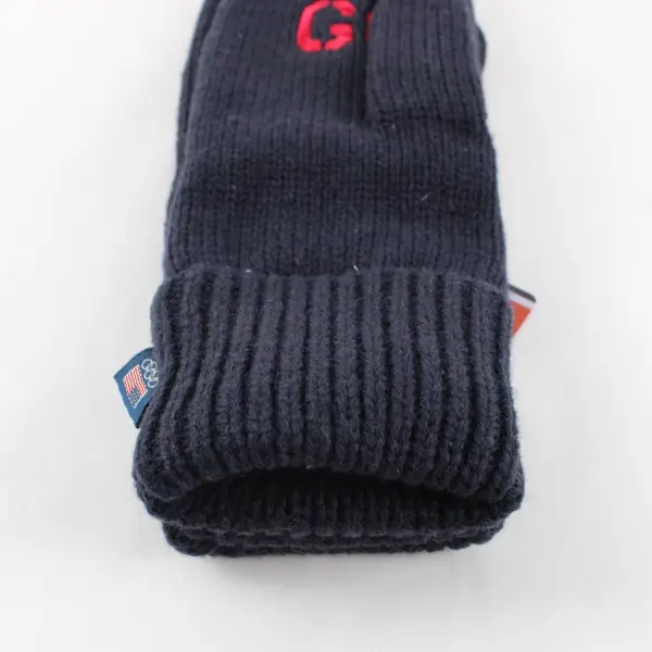 Team USA GO USA Official Winter Olympics Navy Blue Mittens NWT