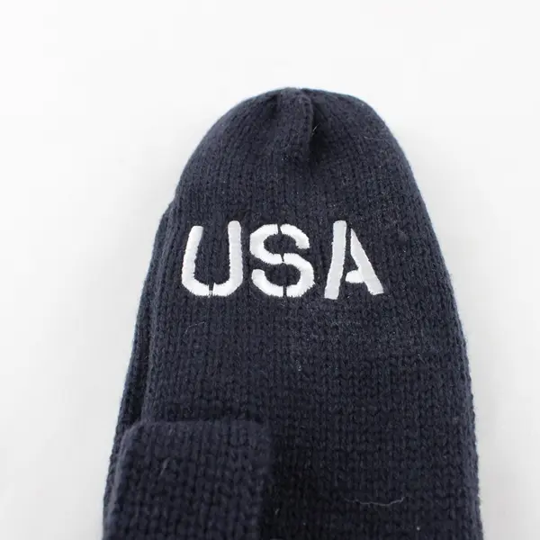 Team USA GO USA Official Winter Olympics Navy Blue Mittens NWT