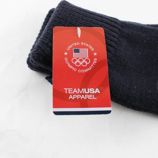 Team USA GO USA Official Winter Olympics Navy Blue Mittens NWT