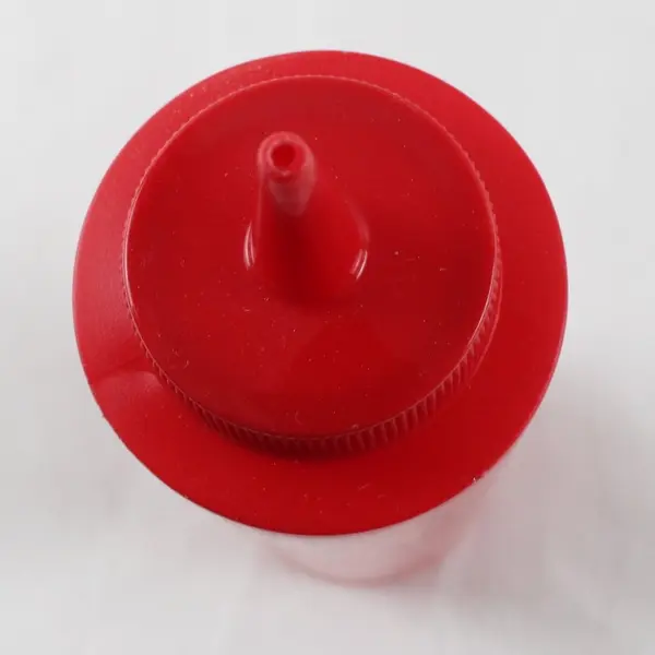 Lot of 5 Mustard & Ketchup Condiment Dispenser Bottles Restaurant Kitchen