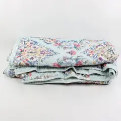 Curio Collection Floral Queen Coverlet Bedspread 86x86