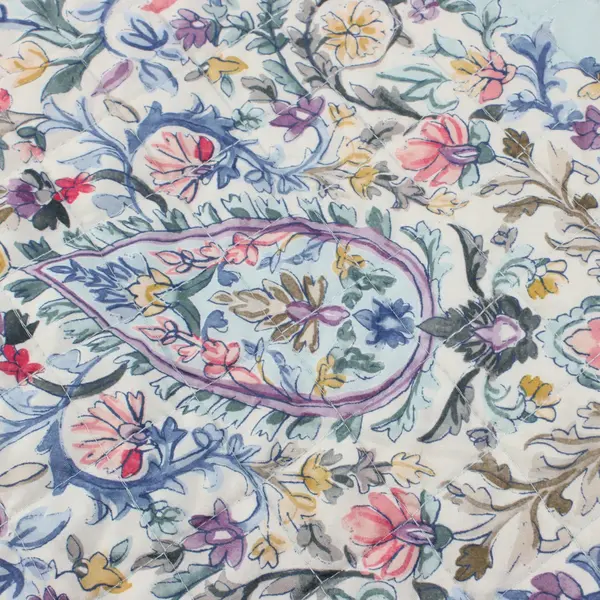 Curio Collection Floral Queen Coverlet Bedspread 86x86