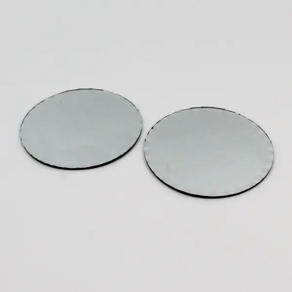 Lot of 2 Mirrored Display Bases for Figurine Jewelry Collectible Tripar 36-9005