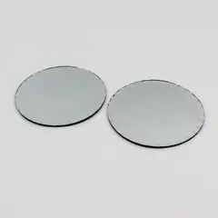 Lot of 2 Mirrored Display Bases for Figurine Jewelry Collectible Tripar 36-9005