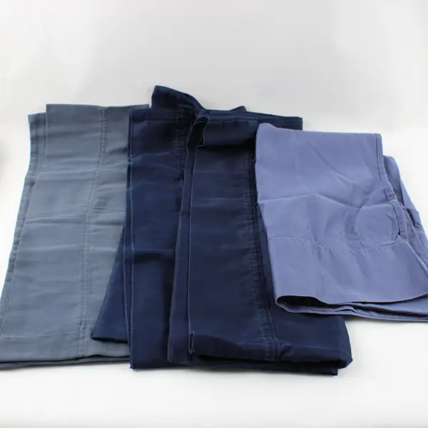 Mixed Lot of 11 Standard Queen Solid Color Pillowcases FLAWED DIY Upcycling