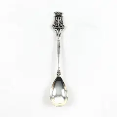 Echternach Ornate Plated Souvenir Spoon Decorative Collectible 5.5"