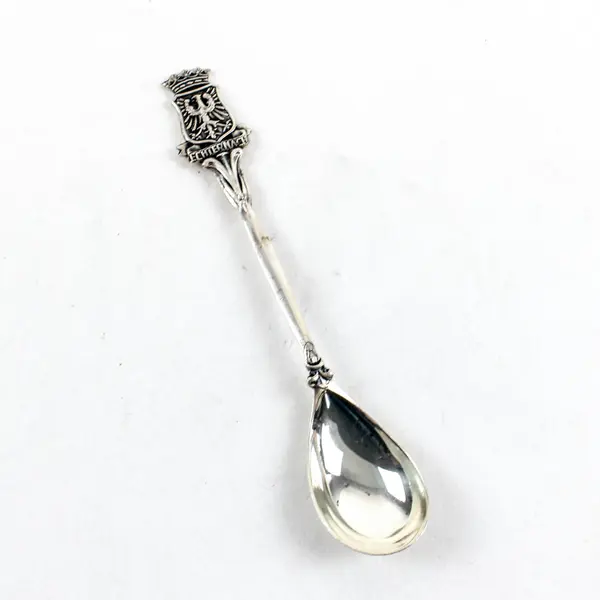 Echternach Ornate Plated Souvenir Spoon Decorative Collectible 5.5"
