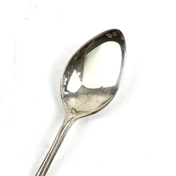 BMC Co. Sterling Silver Ottawa Souvenir Spoon Enameled Maple Leaf