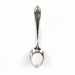 Washington DC Souvenir Spoon Silverplate Collectible Decorative Handle