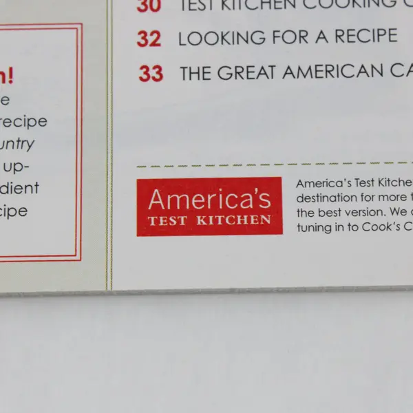 2010 Cook's Country Recipe Magazine
