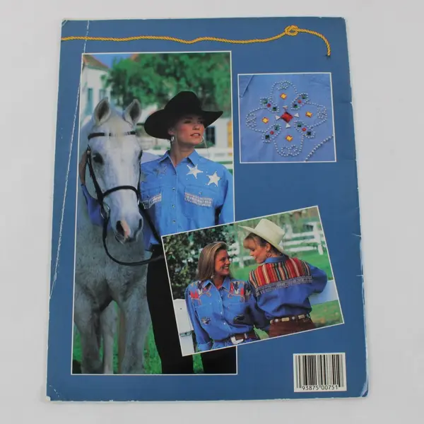 1992 Gick Publishing Western Wear Instant Cowboy Fashions Booklet GP-550