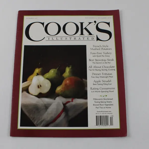 Cook's Illustrated Magazine #143 (November/December 2016)