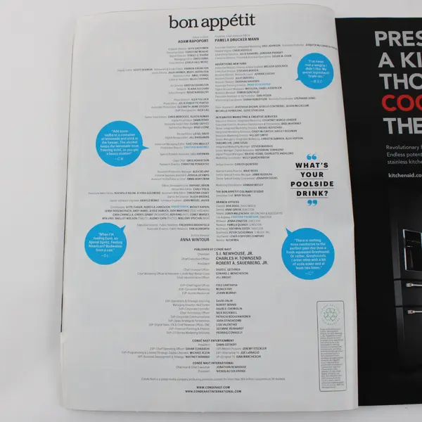Bon Appetit July 2015 We Love Summer Best Pizza in America 