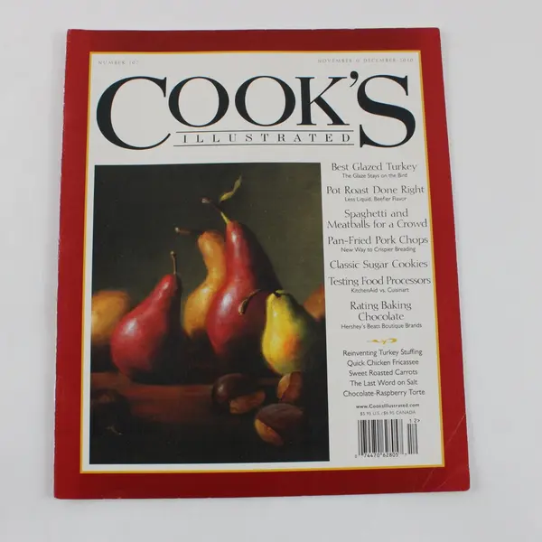 Cook's Illustrated November-December 2010 Magazine Issue 107