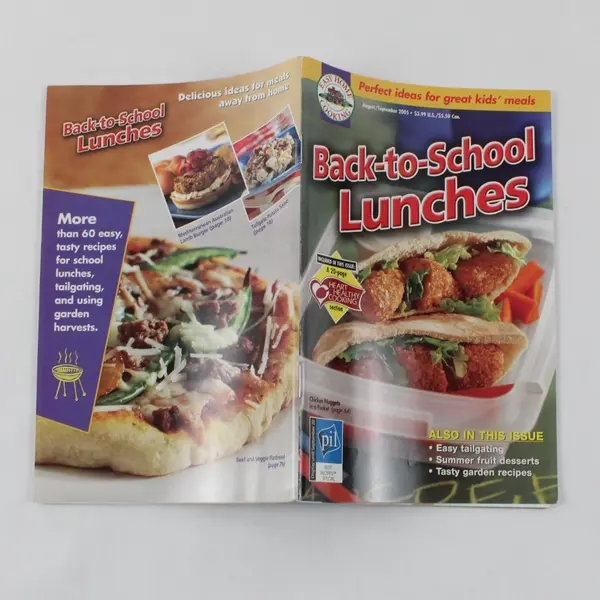 Easy Home Cooking Magazine Back-to-School Lunches Aug/Sep 2005