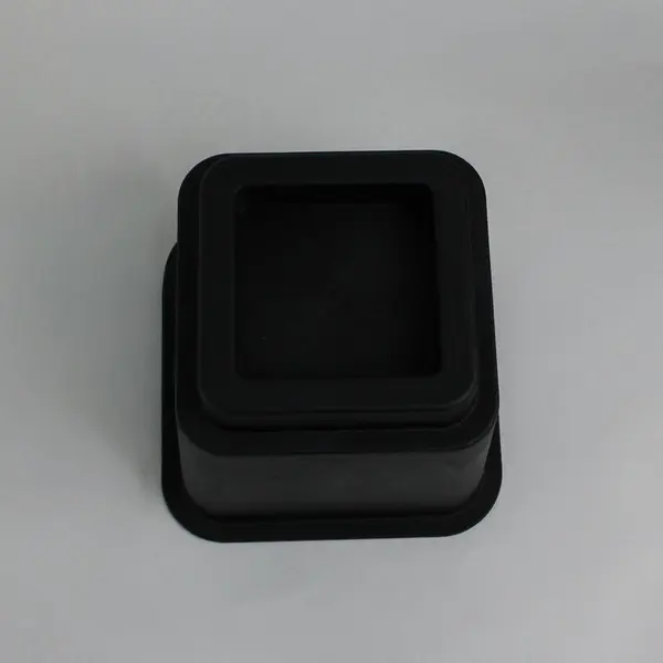 Lot of 8 Matching Black 6" Bed/Furniture Risers, Sturdy Hard Plastic 