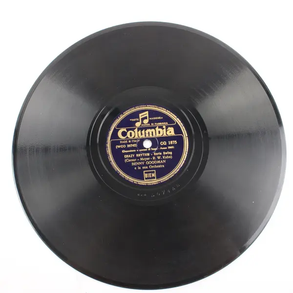 Benny Goodman –Crazy Rhythm/ All the Cats Join In 10" Shellac Record