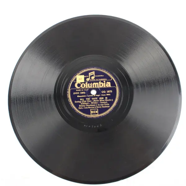 Benny Goodman –Crazy Rhythm/ All the Cats Join In 10" Shellac Record