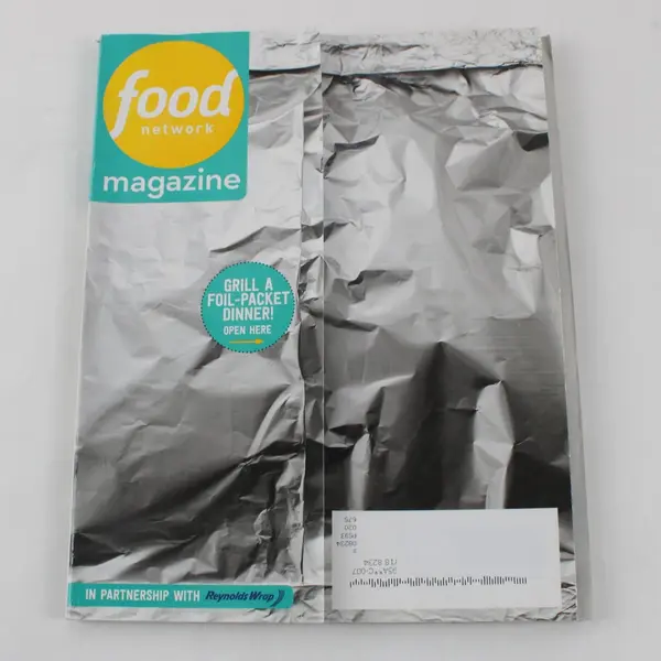 2017 July/August Food Network Magazine: Fun Foil-Packet Dinners 114 Easy Recipes