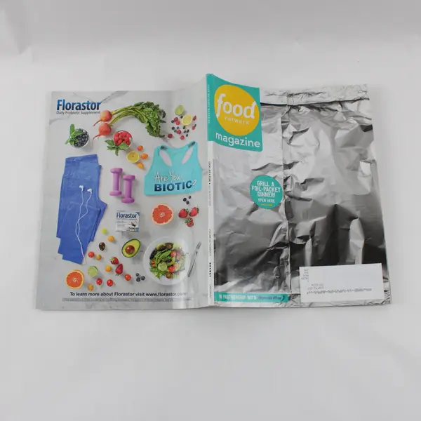 2017 July/August Food Network Magazine: Fun Foil-Packet Dinners 114 Easy Recipes