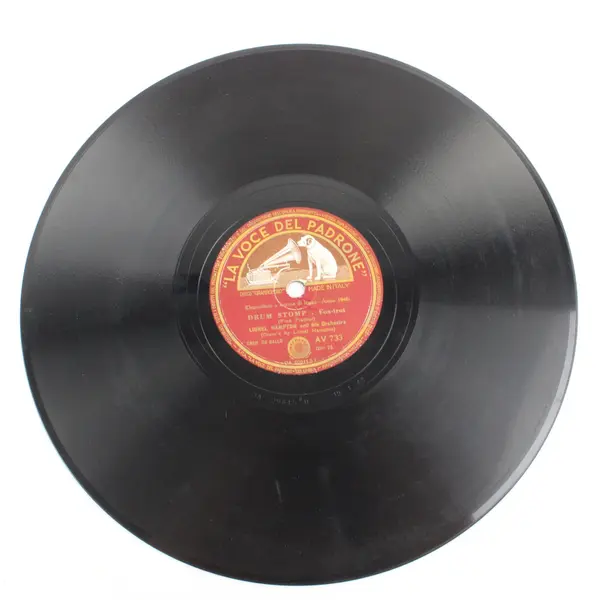 Lionel Hampton Drum Stomp/Piano Stomp Fox Trot 10in Shellac 78 RPM