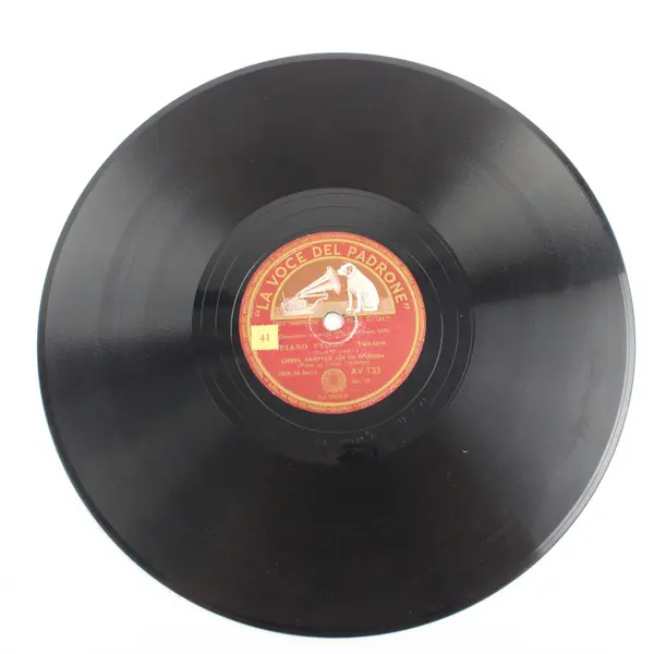 Lionel Hampton Drum Stomp/Piano Stomp Fox Trot 10in Shellac 78 RPM