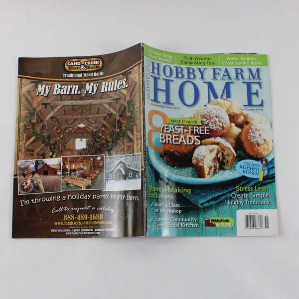 Hobby Farm Home Magazine Food Recipes, Money Making Ideas and More Nov/Dec 2010