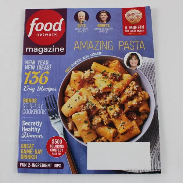 Food Network Magazine January/February 2018 New Year New Ideas 136 Easy Recipes
