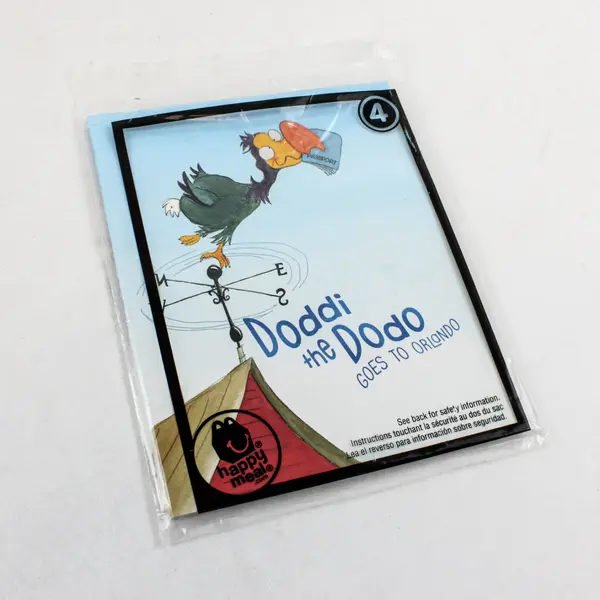Doddi the Dodo Goes to Orlando McDonald's John Montgomery Paperback Sealed New