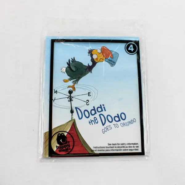Doddi the Dodo Goes to Orlando McDonald's John Montgomery Paperback Sealed New