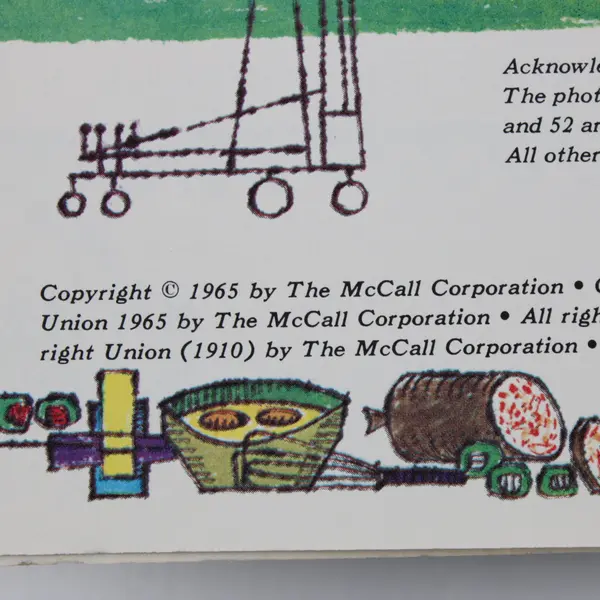 McCall's Salads & Salad Dressings Cookbook 1965 Vintage M4 Cookbook Collection