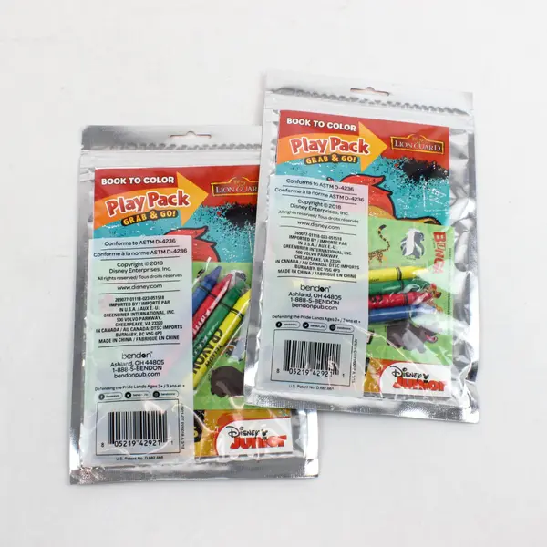 Lot of 2 Bendon Disney Junior Lion Guard Sealed Play Packs 4 Crayons Stickers