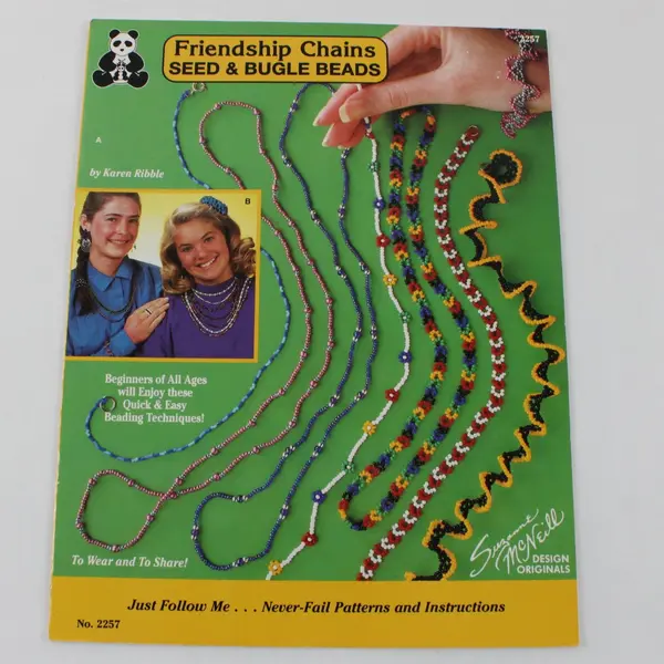 Friendship Chains Seed & Bugle Beads Karen Ribble 2257 Suzanne McNeill